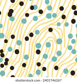 Hippie Repetitive Nature Modern Leaves Texture. Gradient Repeated Decoration Fresh Invitation, Seamless Pattern. Light Endless Contemporary Tropic Watercolor Art. 