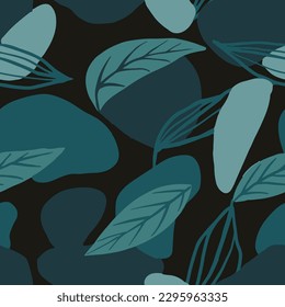 Patrón de elementos de árbol contemporáneo sin costura Hippie. Pintura De Flora Elegante Y Luminosa, De Fondo Sin Precedentes. Vibrante Vector Repetitivo Doodle Palm Quill. 