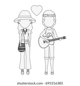 hippie style design
