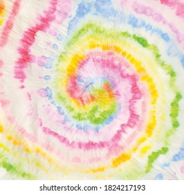 Hippie Tie Dye Swirl. Vector Tye Die Round. Psychedelic Gradient Tie Dye. Spiral Dyed Tie Dye. Unicorn Swirl Tie Dye. Rainbow Dirty Circle. Multi Swirl Seventies. Swirl Peace. Spiral Neon Background