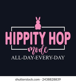 Hippity Hop, Happy , Easter Vibes , Kids , Easter Shirt   Squad Easter Bunny 