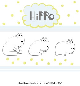 hippo blue