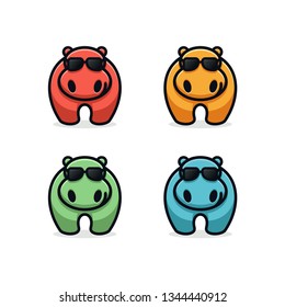 hippo logo design