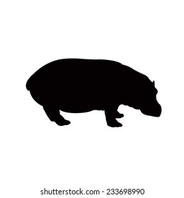Hippo silhouette