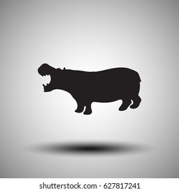 Hippo vector illustration