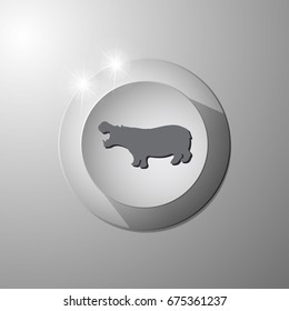Hippo vector illustration