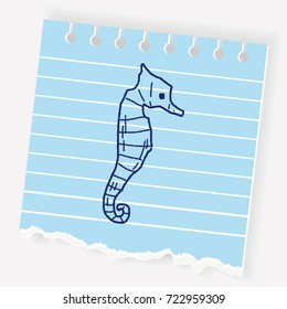 Hippocampus doodle