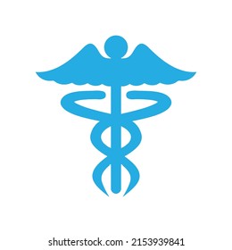 Hippocratic symbol, Caduceus, A logo that mostly used in medical field