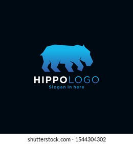 Hippopotamus icon illustration isolated vector sign symbol
