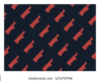 Hippopotamus Pattern  I  Animal Pattern  I  Animal vector  I Hippopotamus Wallpaper  I  Wallpaper Textile