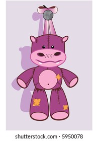  hippopotamus  soft toy