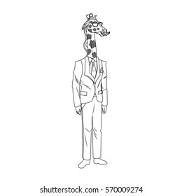 hipster animals design