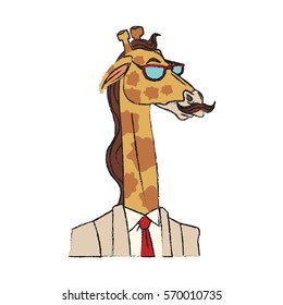 hipster animals design