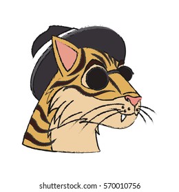 hipster animals design