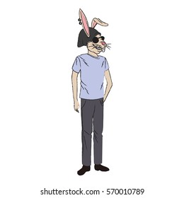 hipster animals design