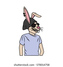 hipster animals design