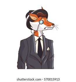 hipster animals design