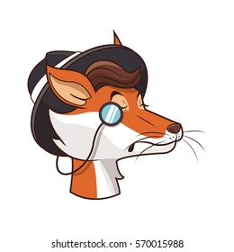 hipster animals design