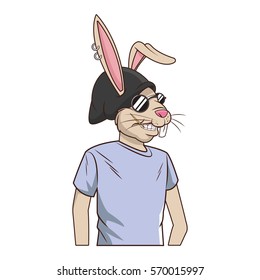 hipster animals design