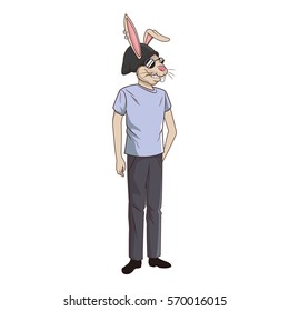 hipster animals design