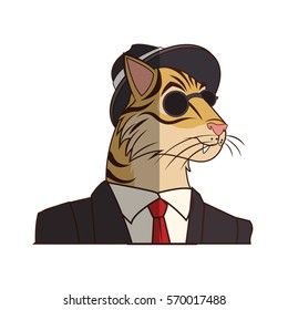 hipster animals design
