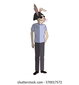 hipster animals design