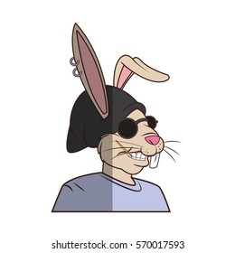 hipster animals design
