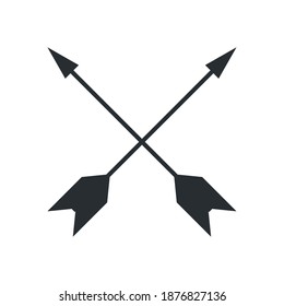 Hipster arrows design, Style vintage retro fashion culture theme Vector illustration