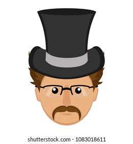 Hipster avatar icon