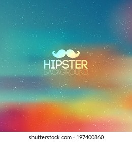 Hipster background 