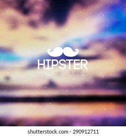 Hipster background
