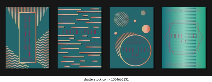 Hipster background design for your business. Text frame surface. Can be used for poster, brochure, magazine, card, book, flyer, banner, anniversary. Trendy corporate style.