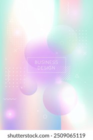 Fondo Hipster. Volante dinámico. Puntos de moda. Textura moderna. Patrón de espacio púrpura. Presentación Arco Iris. Fondo multicolor mágico. Vector brillante. Fondo de Hipster Azul