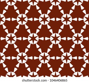Hipster background. Geometric seamless pattern. Vector.