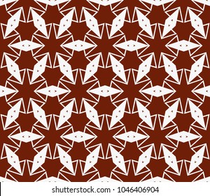 Hipster background. Geometric seamless pattern. Vector.
