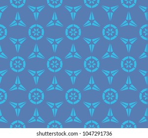 Hipster background. Geometric seamless pattern. Vector.