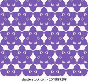Hipster background. Geometric seamless pattern. Vector.