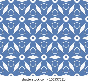 Hipster background. Geometric seamless pattern. Vector.