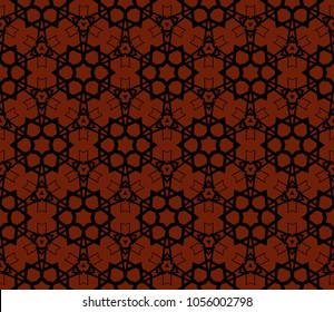 Hipster background. Geometric seamless pattern. Vector.
