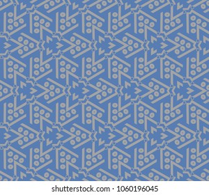 Hipster background. Geometric seamless pattern. Vector.