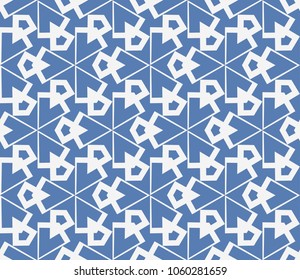 Hipster background. Geometric seamless pattern. Vector.
