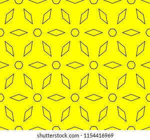 Hipster background. Geometric seamless pattern. Vector.