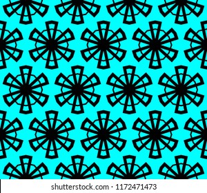 Hipster background. Geometric seamless pattern. Vector.