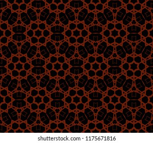 Hipster background. Geometric seamless pattern. Vector.