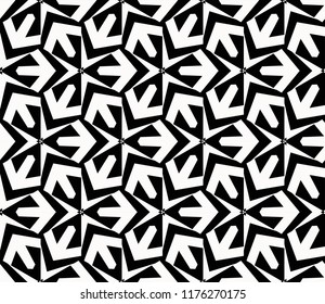 Hipster background. Geometric seamless pattern. Vector.