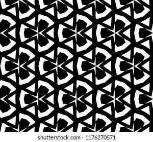Hipster background. Geometric seamless pattern. Vector.