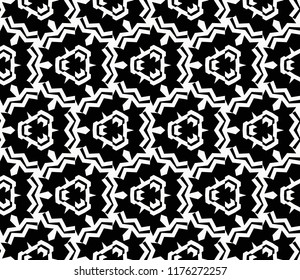 Hipster background. Geometric seamless pattern. Vector.