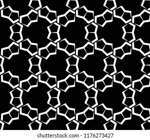 Hipster background. Geometric seamless pattern. Vector.
