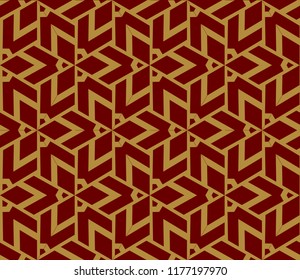 Hipster background. Geometric seamless pattern. Vector.