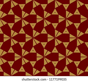 Hipster background. Geometric seamless pattern. Vector.
